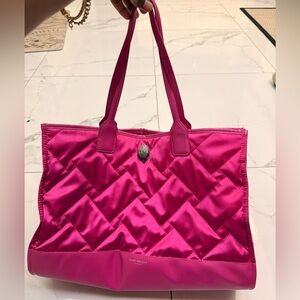 Kurt Geiger Hot Pink Quilted Tote